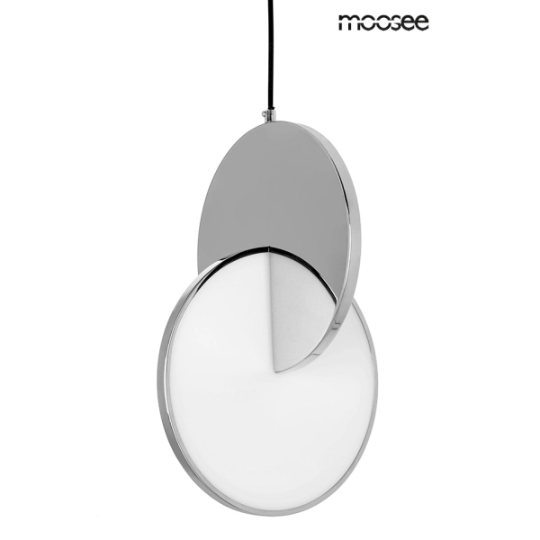 MOOSEE lampa wisząca DISCO srebrna